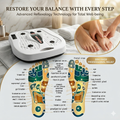 ZenAuraX FootRelief — Electric Foot Massager with Heat & Vibration