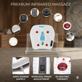 ZenAuraX FootRelief — Electric Foot Massager with Heat & Vibration