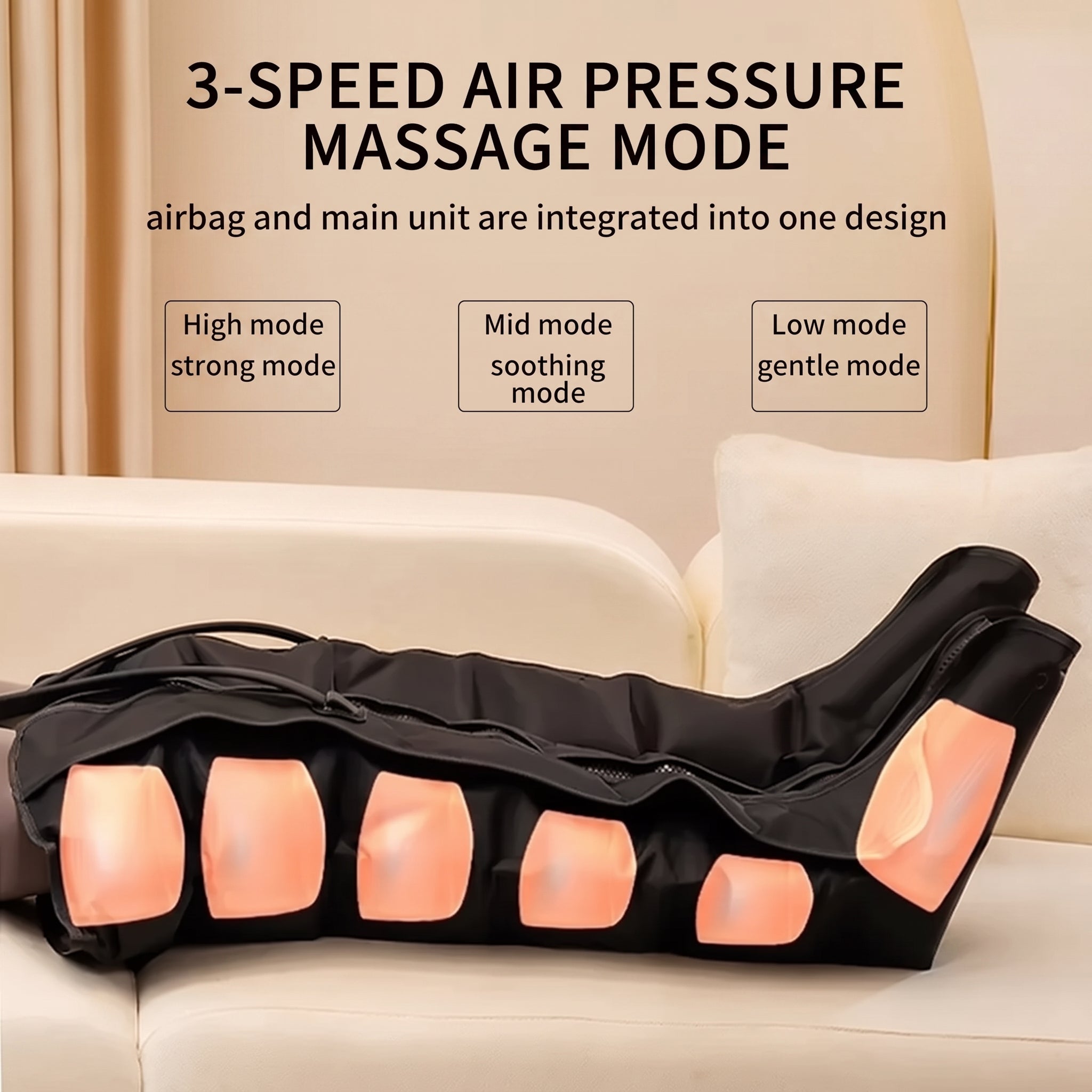 ZenAuraX Pressure Boots — Lymphatic Drainage & Leg Recovery
